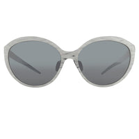 Prabal Gurung Sunglasses Oversized White and Grey