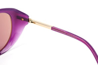 Porsche Design Ladies Sunglasses Oversized Cat Eye Purple P8602 C