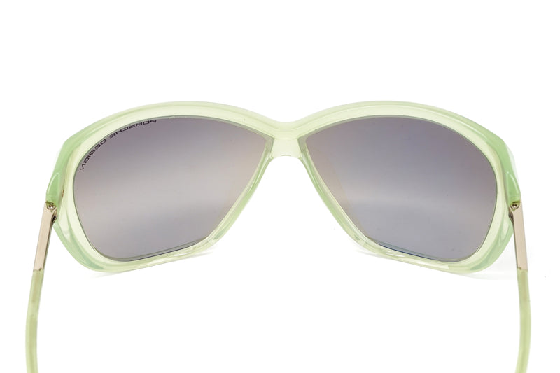 Porsche Design Ladies Sunglasses Oversized Light Green P8603 B