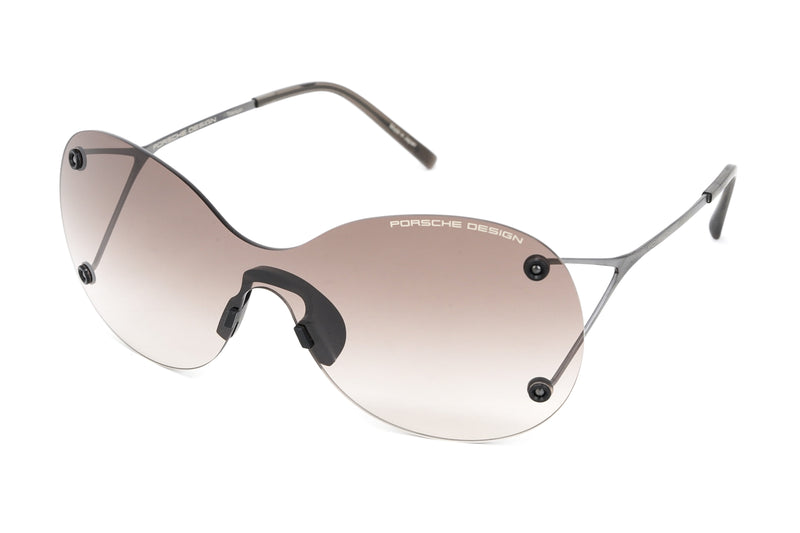 Porsche Design Ladies Butterfly Rimless Gradient Grey Titanium P8621-A-0139-145-V879-E89