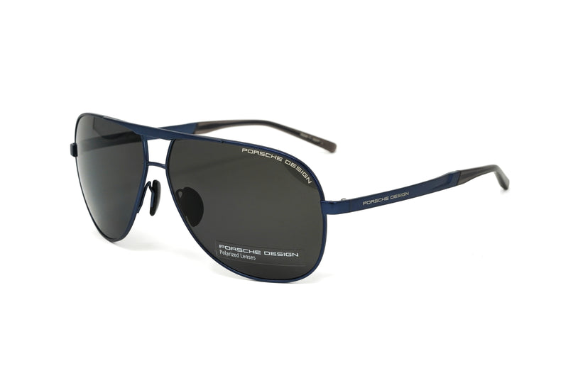 Porsche Design Men's Blue Ruthenium Pilot P8657-D-6211-140-V415-E52-POL