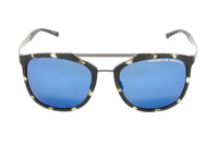 Porsche Design Men Sunglasses Havana Dark Blue Mirrored P8671 B