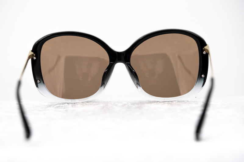 Prabal Gurung Sunglasses Oversized Black and Gold