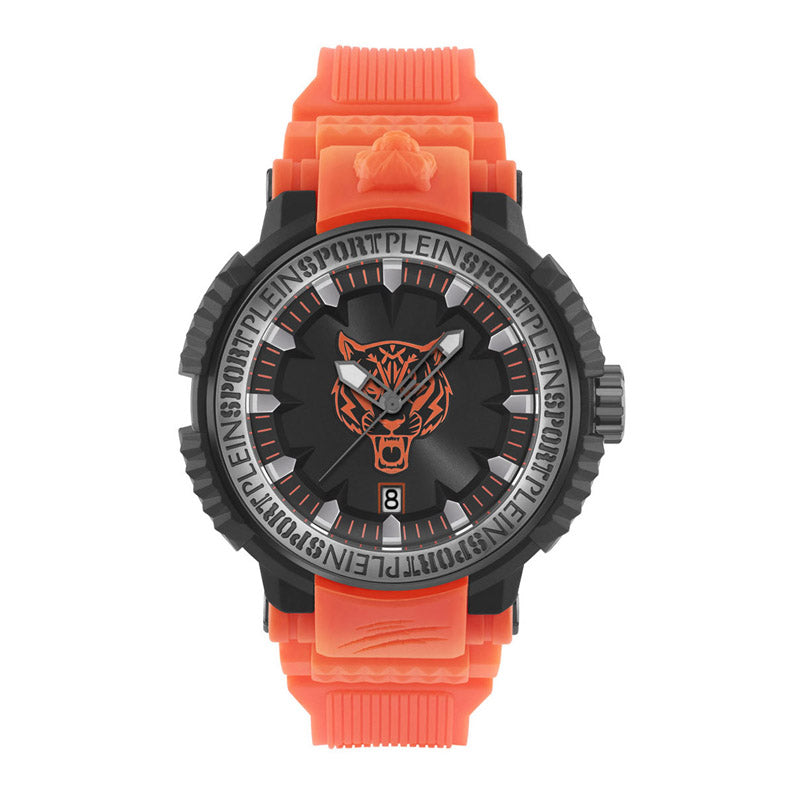 Plein Sport Tiger Power Unisex Black Red  Watch PSEDA0424