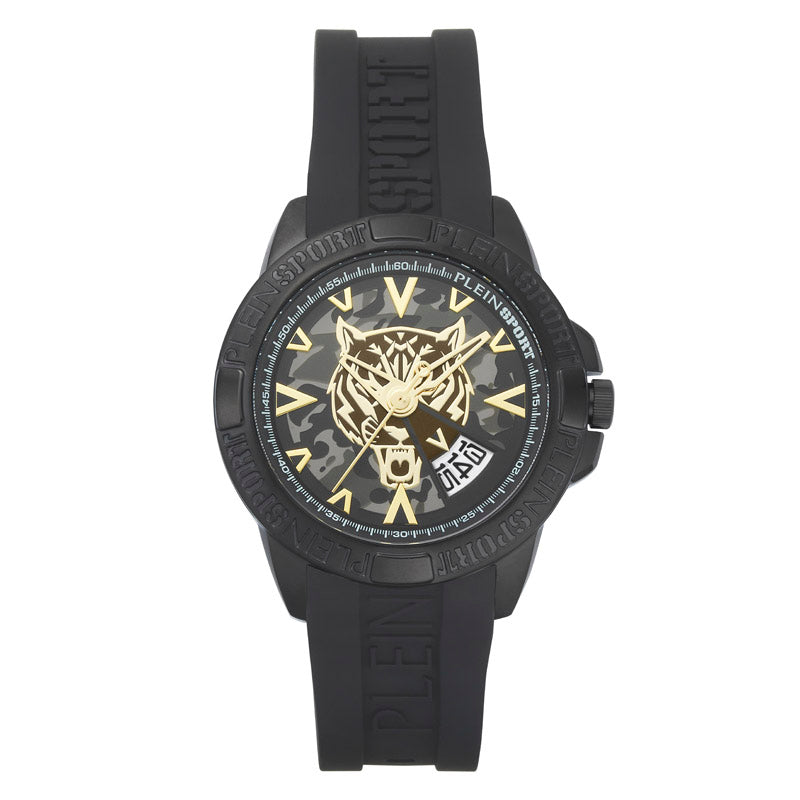 Plein Sport Touchdown Men's  Black  Watch PSFBA0423