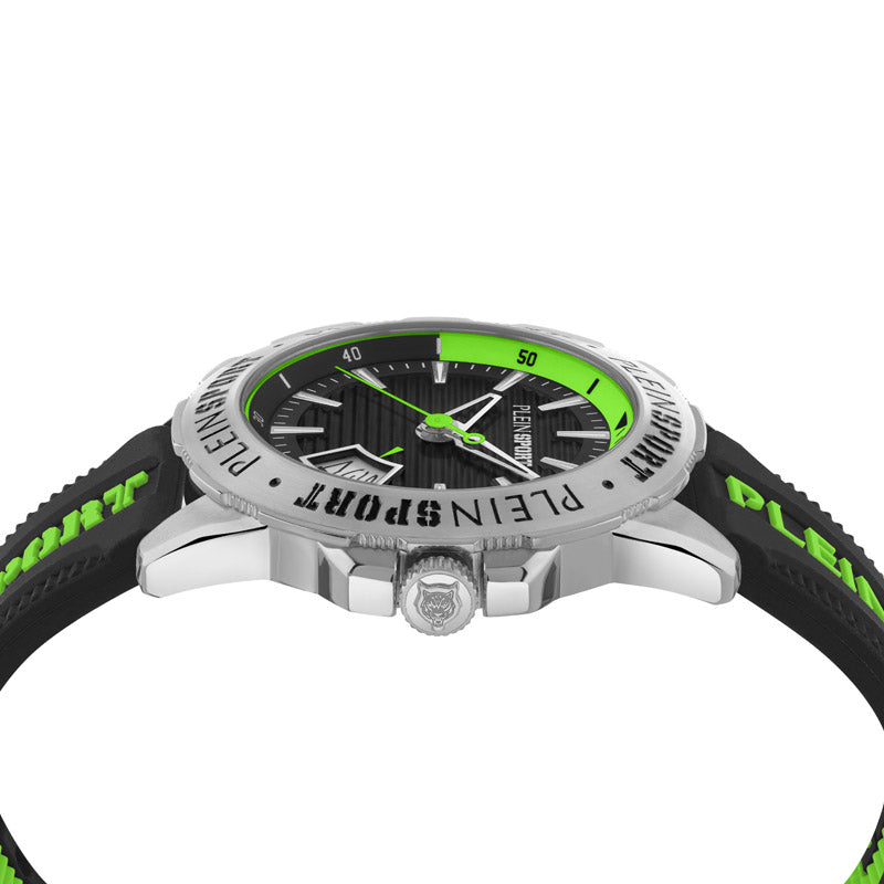 Plein Sport Rampage Men's Black Green Watch PSGDA0124