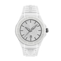 Plein Sport New Fearless Unisex White Silver  Watch PSHDA0324