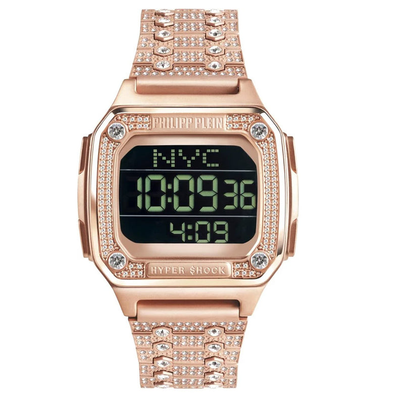 Philipp Plein PWHAA1221 Ladies Hyper Shock Rose Gold Watch