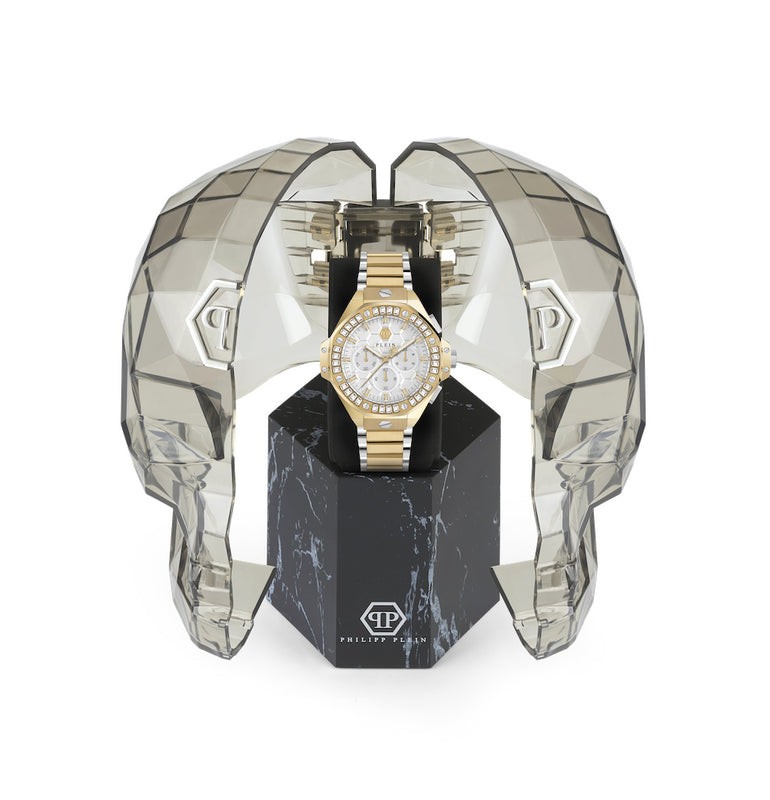 Philipp Plein Hyper $Port Unisex Silver Watch PWPSA0324