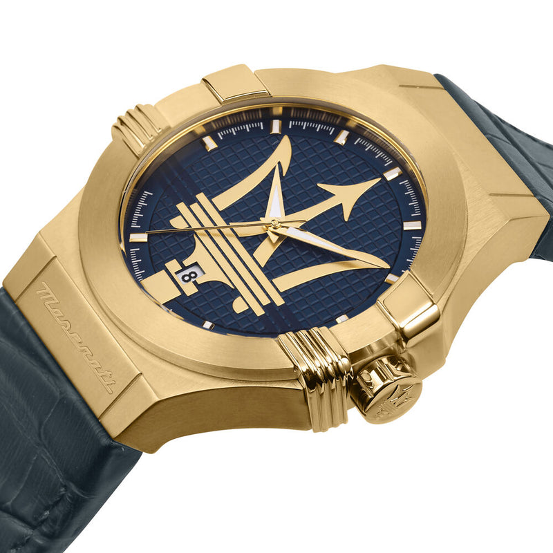 Maserati Men's Potenza  Blue Watch R8851108035