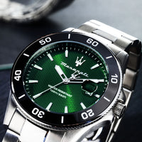 Maserati Competizione  Men's Green Watch R8853100038