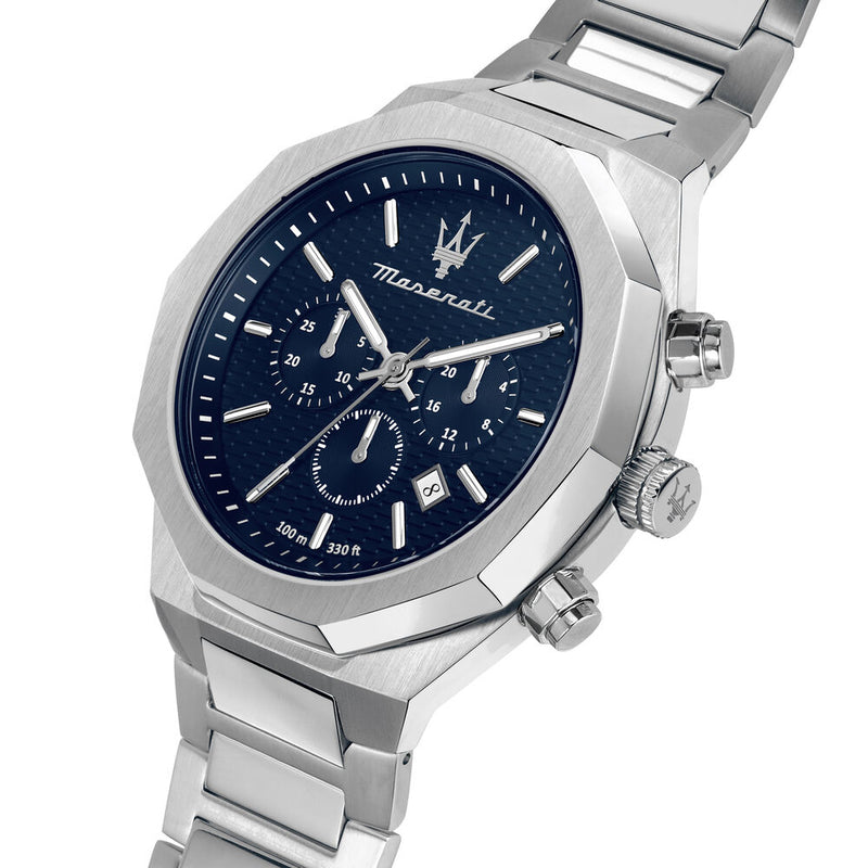 Maserati Men's Stile Blue Watch R8873642006