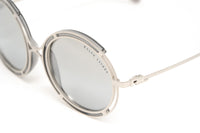 Ralph Lauren Women's Sunglasses Oversized Round Silver RL7060 93516V