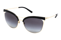 Ralph Lauren Women's Sunglasses Browline Black/Gold RL7061 93528G