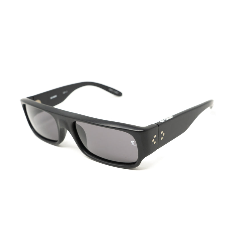 Raf Simons by Linda Farrow - Flat Top Matte Black and Grey Lenses