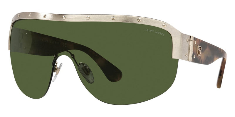 Ralph Lauren Women's Sunglasses Shield Tortoise/Green RL7070 911671