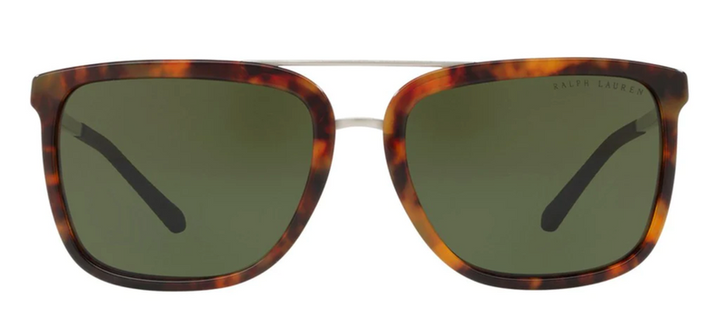 Ralph Lauren Women's Sunglasses Browline Tortoise/Green RL8164 501771