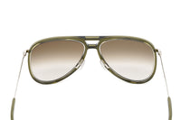 Saint Laurent Unisex Sunglasses Pilot Khaki CLASSIC 11 RIM-005 56