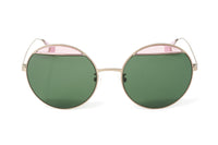 Converse Women's Sunglasses Round Bronze and Green Lenses SCO147 08FE