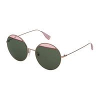 Converse Women's Sunglasses Round Bronze and Green Lenses SCO147 08FE