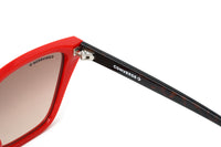 Converse Women's Sunglasses Cat Eye Red SCO197 07FU