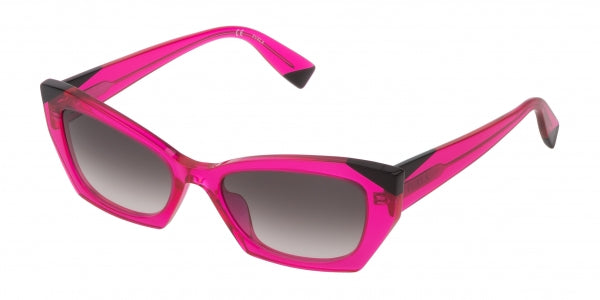 Furla Women's Sunglasses Cat Eye Pink SFU334V 0ATE