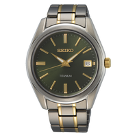 Seiko Essentials Green Men's Watch SUR377