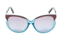 Swarovski Emilia Women's Sunglasses Oversized Oval Blue SK0081-F/S 89T