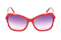 Swarovski Women's Flavia Sunglasses Cat Eye Red SK0106-F/S 72B