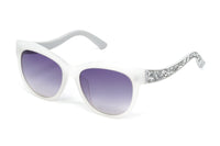 Swarovski Women's Fabulous Sunglasses Oval Cat Eye Translucent Grey SK0110-F/S 21B