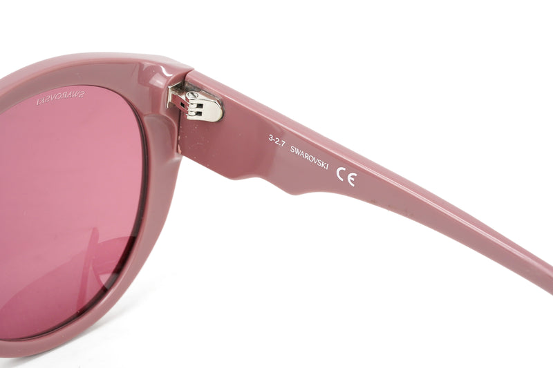 Swarovski Women's Sunglasses Round Cat Eye Thulian Pink SK0174/S 72S