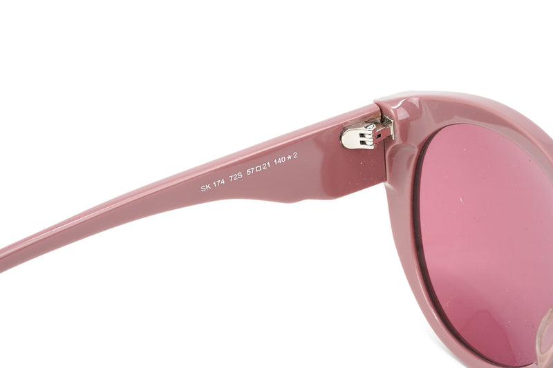 Swarovski Women's Sunglasses Round Cat Eye Thulian Pink SK0174/S 72S