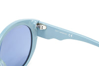 Swarovski Women's Sunglasses Round Cat Eye Blue SK0174 84V