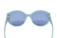 Swarovski Women's Sunglasses Round Cat Eye Blue SK0174 84V