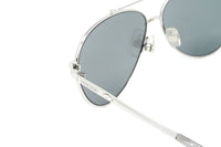 Swarovski Unisex Sunglasses Pilot Silver Mirrored Grey SK0194/S 16C