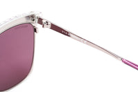 Swarovski Women's Sunglasses Square Browline Pink SK0196 83S