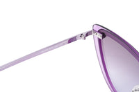 Swarovski Women's Sunglasses Cat Eye Purple Gradient Purple/Grey SK0200/S 81T