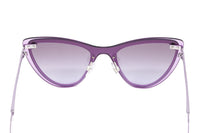 Swarovski Women's Sunglasses Cat Eye Purple Gradient Purple/Grey SK0200/S 81T