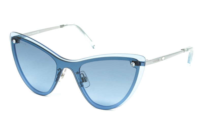 Swarovski Women's Sunglasses Cat Eye Blue SK0200/S 84W