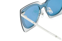 Swarovski Women's Sunglasses Square Blue SK0201/S 16V