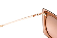 Swarovski Women's Sunglasses Square Rose Gold SK0201/S 28T