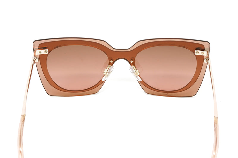 Swarovski Women's Sunglasses Square Rose Gold SK0201/S 28T