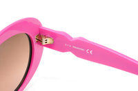 Swarovski Vintage Women's Sunglasses Oval Cat Eye Tortoise Pink SK0224/S 56F