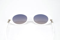 Swarovski Women's Sunglasses Oval Slim White SK0258/S 21W