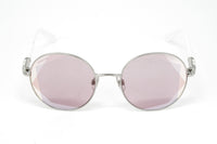 Swarovski Women's Sunglasses Round Silver Pink SK0260/S 16U