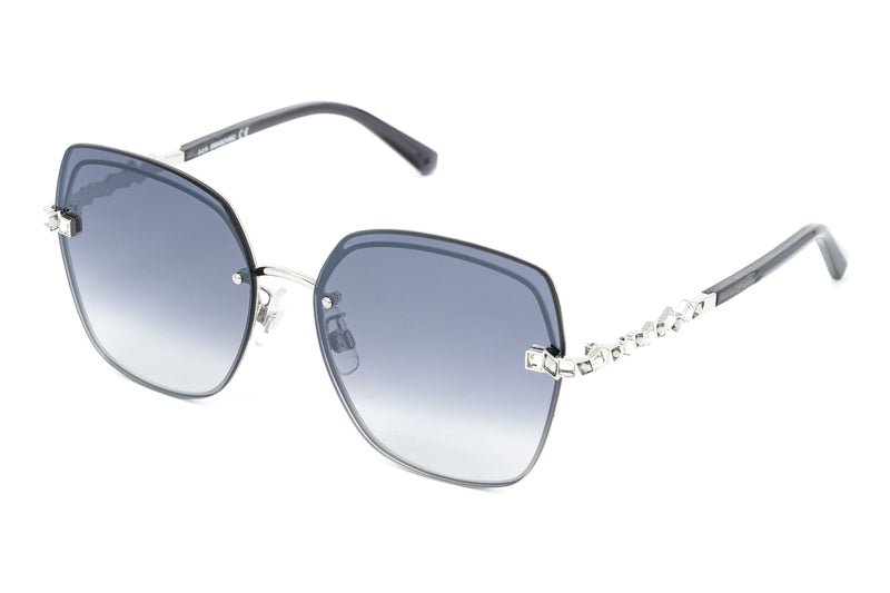 Swarovski Women's Sunglasses Hexagon Pilot Gradient Grey SK0287-D/S 16C