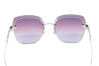 Swarovski Women's Sunglasses Square Gradient Purple SK0287-D/S 83Z