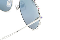 Swarovski Women's Sunglasses Round Gradient Light Purple/Aqua Mirror SK0289-F/S 16Z