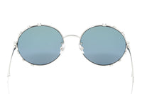 Swarovski Women's Sunglasses Round Gradient Light Purple/Aqua Mirror SK0289-F/S 16Z