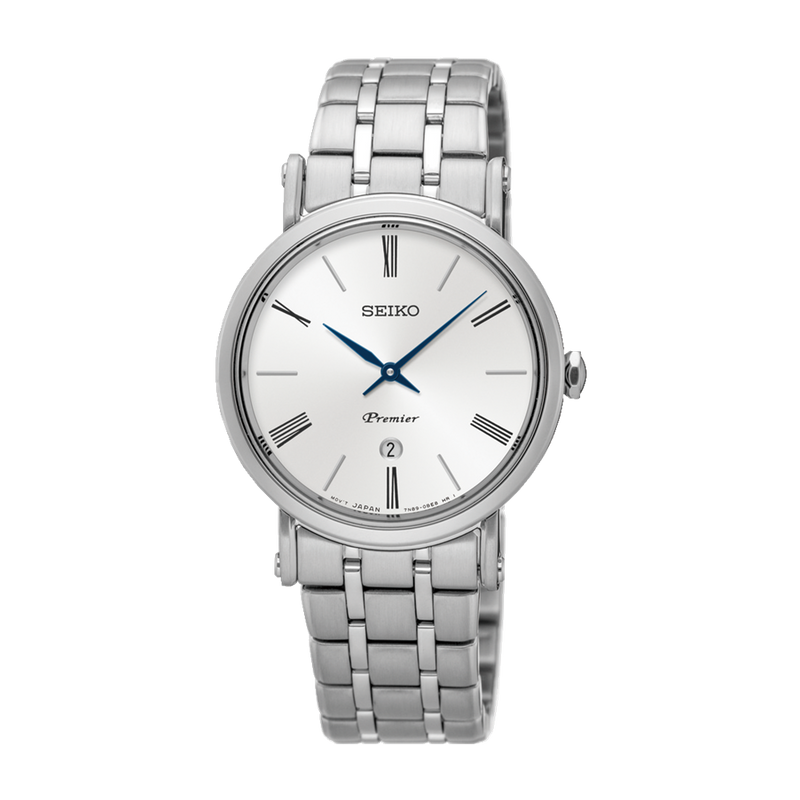 Seiko Premier Ladies Silver Watch SXB429